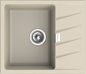 RIVELATO Мойка RAUM 58 1-чаша 580*500мм beige scuro арт. 250_100_Array